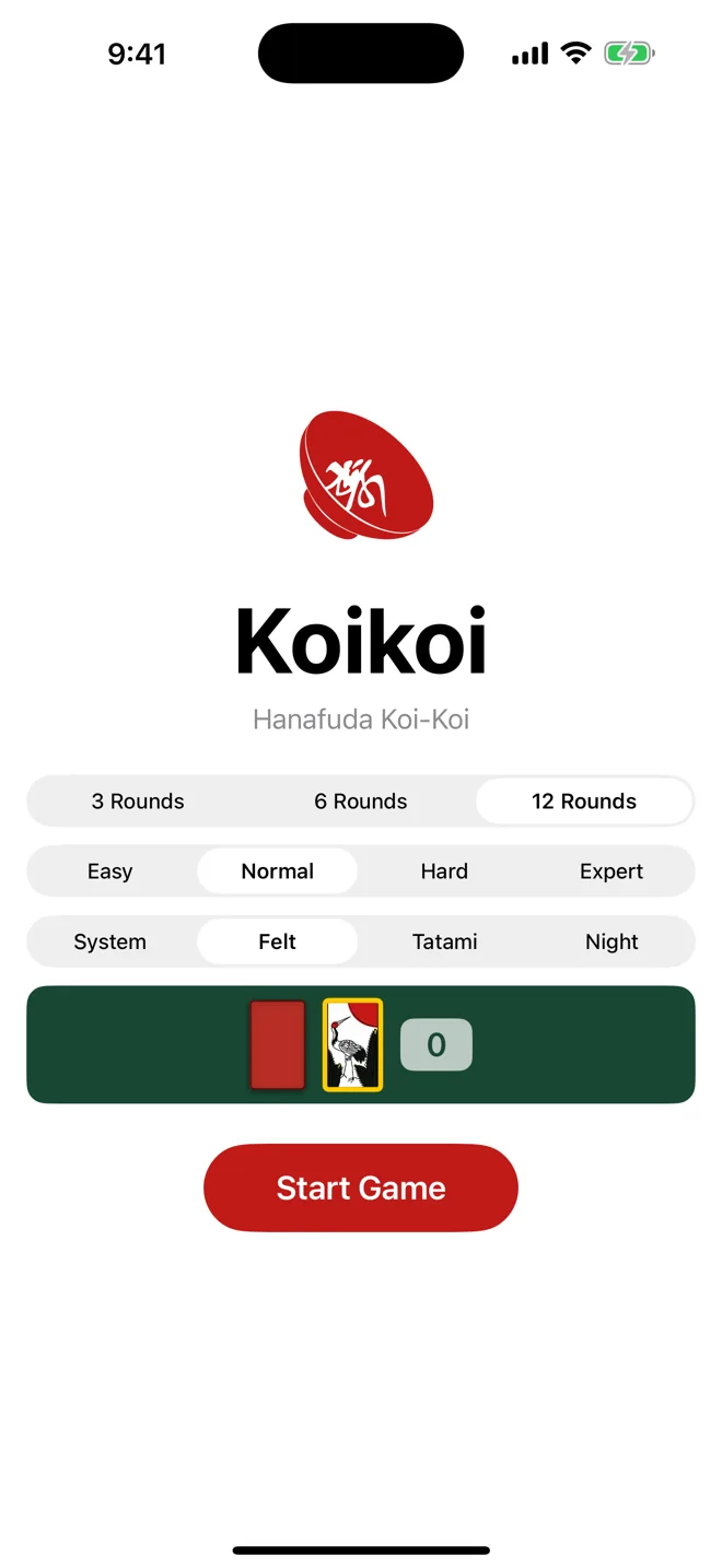 Four table themes