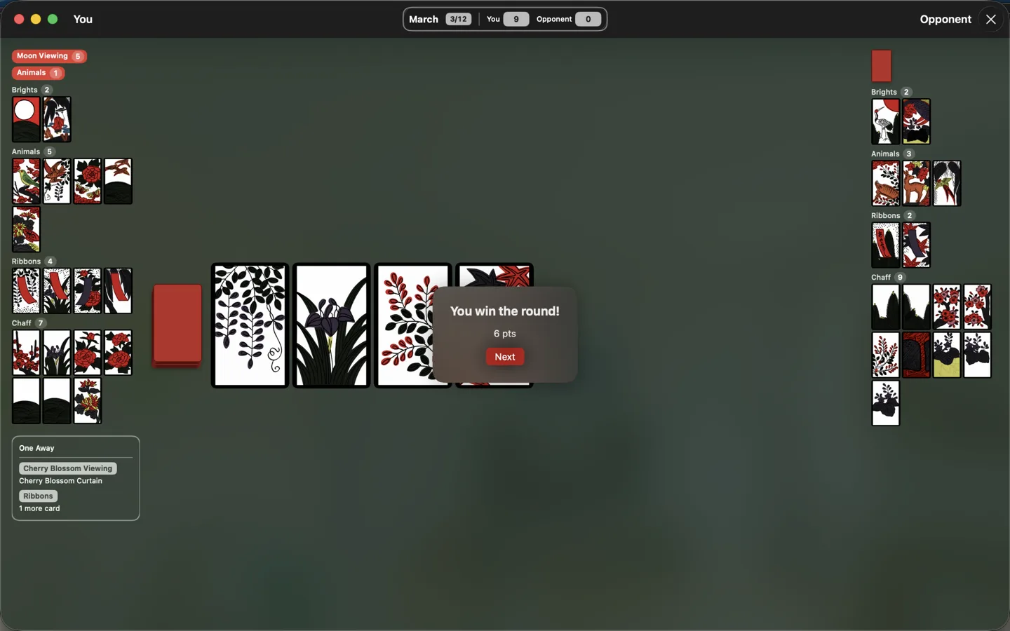 The translucent window on macOS